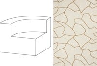 Mahé Quarter Round End Unit Left Scala-03