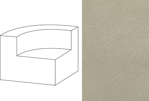 Mahé Quarter Round End Unit Left Touch-11