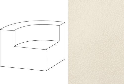 Mahé Quarter Round End Unit Left Touch-22