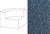 Mahé Quarter Round End Unit Left Trondheim 604