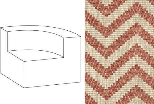 Mahé Quarter Round End Unit Right Marelle 02