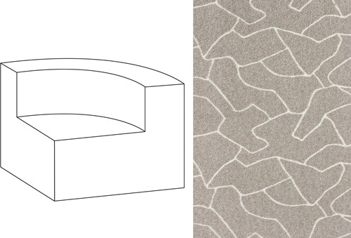 Mahé Quarter Round End Unit Right Scala-04