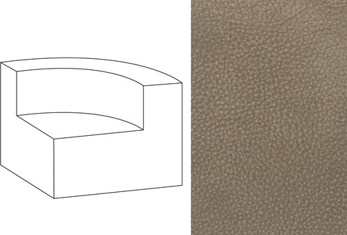 Mahé Quarter Round End Unit Right Touch-06