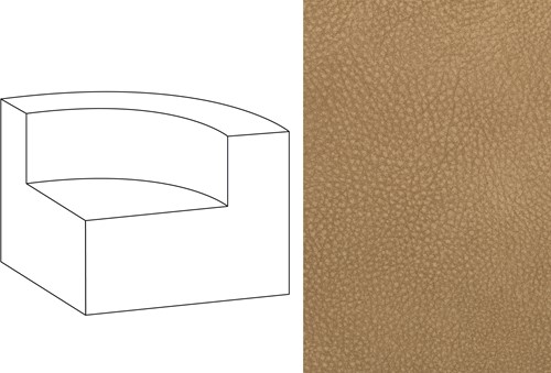 Mahé Quarter Round End Unit Right Touch-10