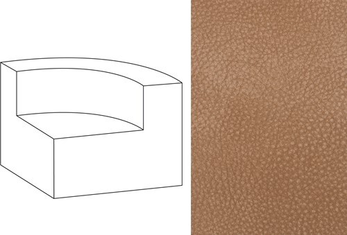 Mahé Quarter Round End Unit Right Touch-21