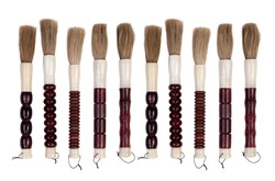 Brush Large Set of 10 Ruby *