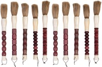Brush Small Set of 10 Ruby *