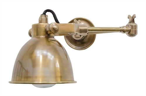Maxim Swing Wall Lamp Ant. Brass *