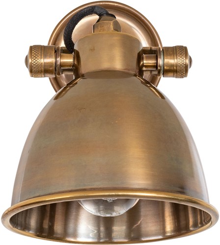 Maxim Cover Wall Lamp Ant. Brass