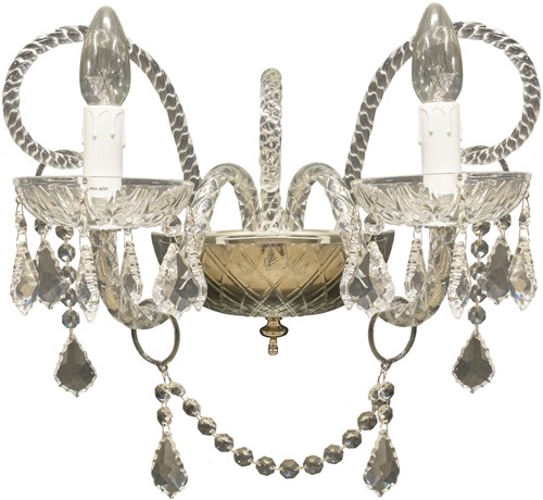 Maya Wall Lamp 2L Nickel *