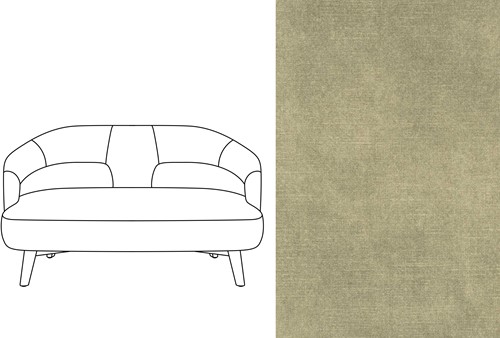 Mercer 2 Seater Adore 214