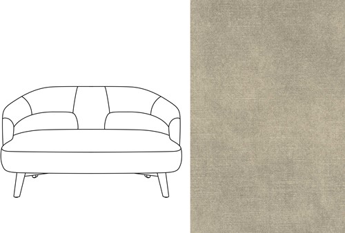 Mercer 2 Seater Adore 84