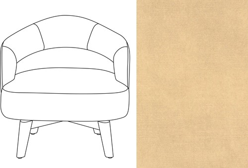 Mercer Swivel Chair Adore 05