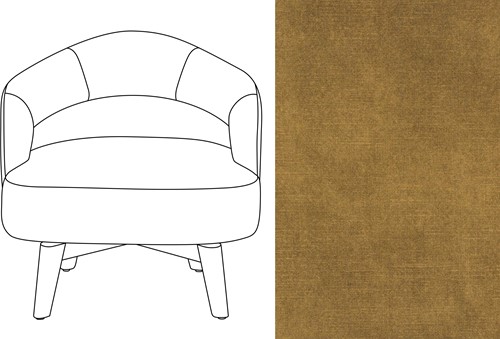 Mercer Swivel Chair Adore 14