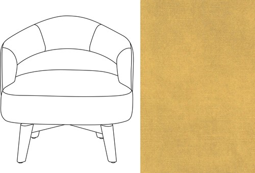 Mercer Swivel Chair Adore 170