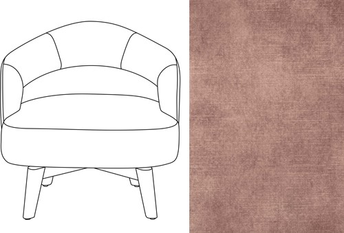 Mercer Swivel Chair Adore 200