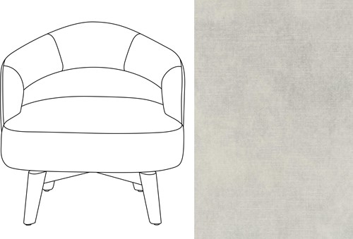 Mercer Swivel Chair Adore 213