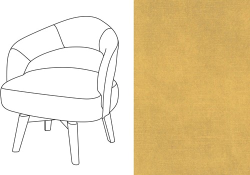 Mercer Swivel Dining Chair Adore 170