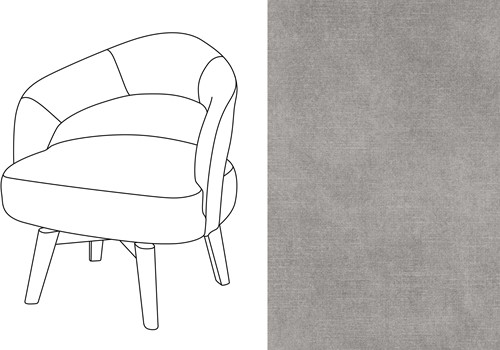 Mercer Swivel Dining Chair Adore 180