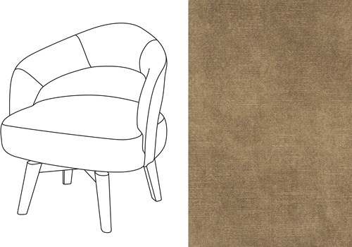 Mercer Swivel Dining Chair Adore 211