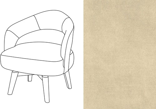 Mercer Swivel Dining Chair Adore 215