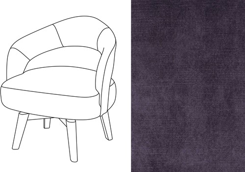 Mercer Swivel Dining Chair Adore 74