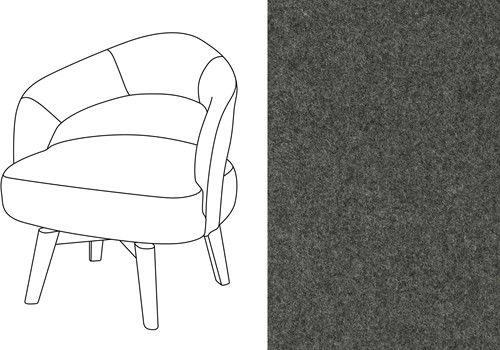 Mercer Swivel Dining Chair Facet 1001