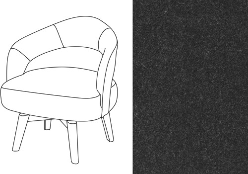 Mercer Swivel Dining Chair Facet 1003
