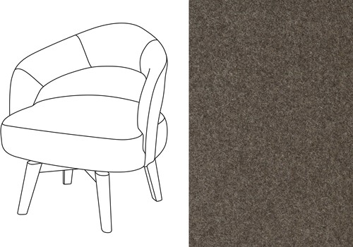 Mercer Swivel Dining Chair Facet 1008