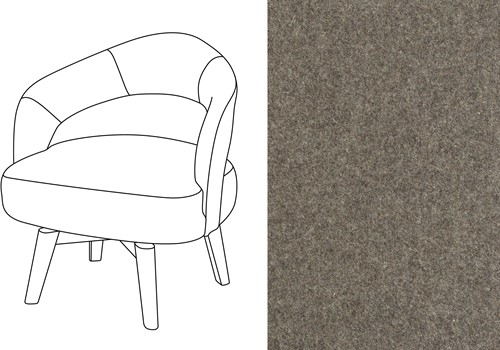 Mercer Swivel Dining Chair Facet 124