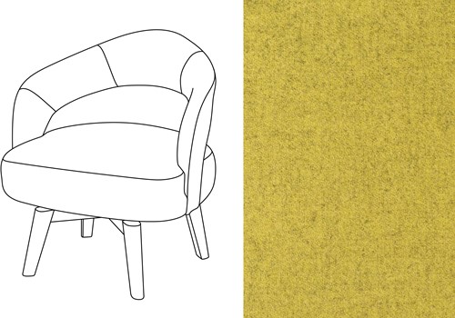 Mercer Swivel Dining Chair Facet 24