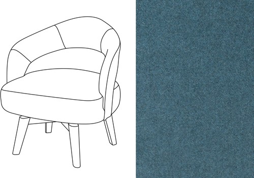Mercer Swivel Dining Chair Facet 56