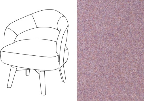 Mercer Swivel Dining Chair Facet 73