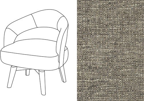 Mercer Swivel Dining Chair Havana PRO-12