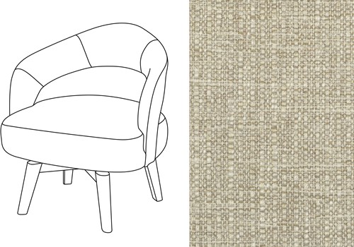 Mercer Swivel Dining Chair Havana PRO-17