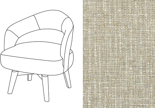 Mercer Swivel Dining Chair Havana PRO-22