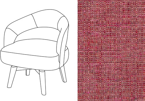 Mercer Swivel Dining Chair Havana PRO-5