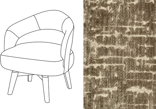 Mercer Swivel Dining Chair Island 115