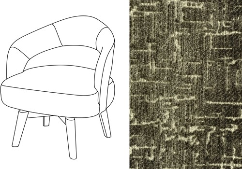 Mercer Swivel Dining Chair Island 156