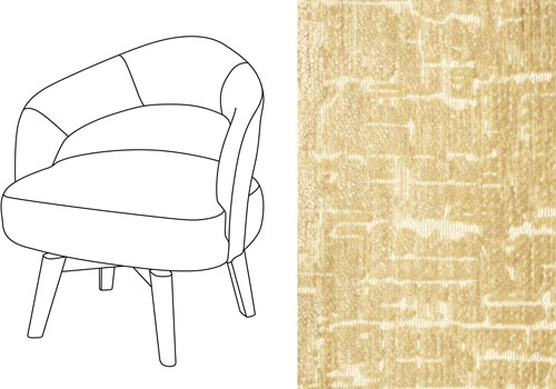 Mercer Swivel Dining Chair Island 170