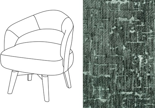 Mercer Swivel Dining Chair Island 56