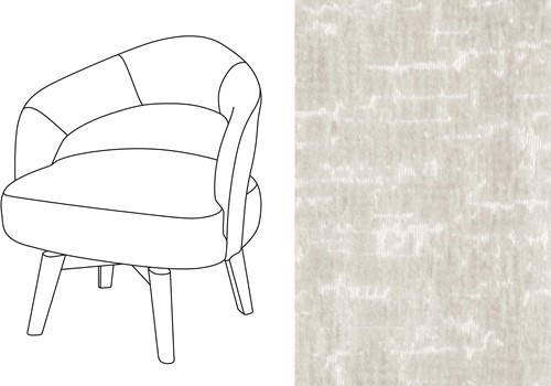 Mercer Swivel Dining Chair Island 60
