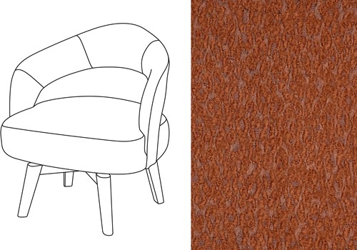 Mercer Swivel Dining Chair Magma 08