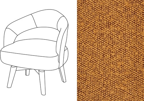 Mercer Swivel Dining Chair Trondheim 306
