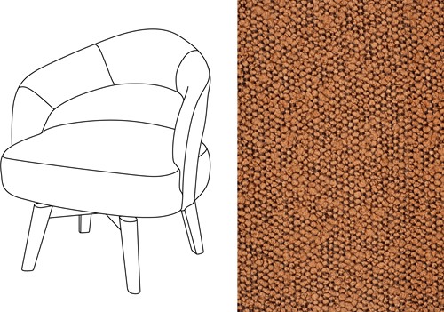 Mercer Swivel Dining Chair Trondheim 307