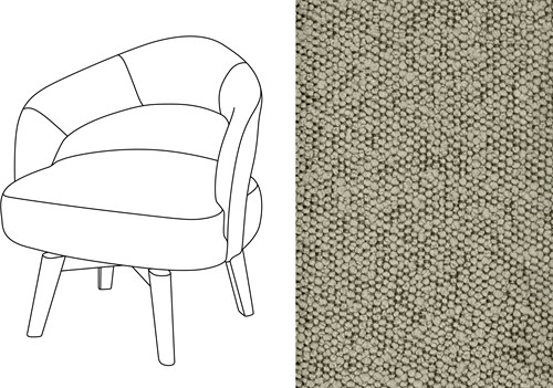 Mercer Swivel Dining Chair Trondheim 504