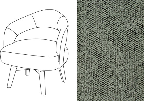 Mercer Swivel Dining Chair Trondheim 505