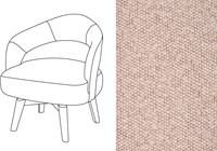 Mercer Swivel Dining Chair Trondheim 707