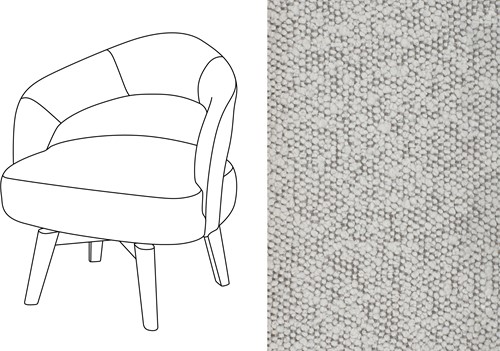 Mercer Swivel Dining Chair Trondheim 805
