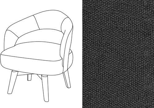 Mercer Swivel Dining Chair Trondheim 806